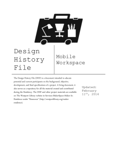 Design History File (DHF):
