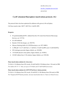 CycIF protocol - HMS LINCS Project