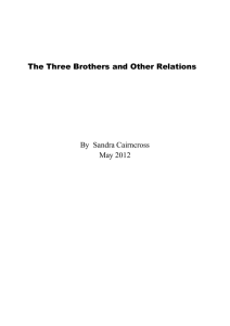 Chapter 1: Origin of Three Brothers
