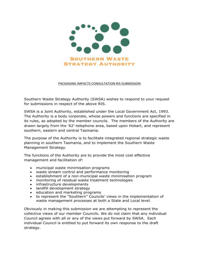Southern Waste Strategy Authority