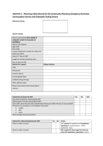 Appendix 1 EHC Client Record Form 23.4.15