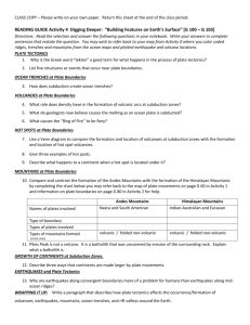 CLASS COPY – Please write on your own paper. Return this sheet