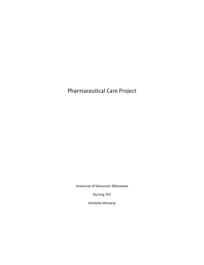 Pharmaceutical-Care-Project