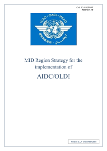 MID Region Strategy for the implementation of AIDC/OLDI