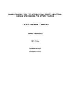 Kathy Sotak as Safety Consultant 2004-2007