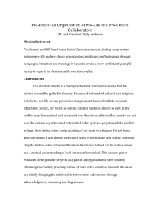 Paper 2 - Peace and Conflict Studies