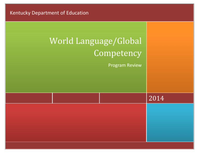 world language coursework or competency exams meaning