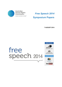 docx of "Free Speech 2014 Symposium Papers"