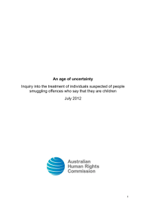 An age of uncertainty - Word - Australian Human Rights Commission