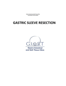 Gastric Sleeve Resection