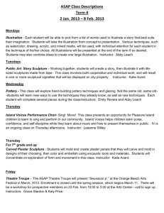 ASAP Class Descriptions Term 4 2 Jan. 2013