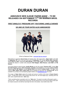 duran duran announce new album `paper gods` – to be released on