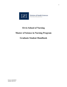 Orvis Handbook - University of Nevada, Reno