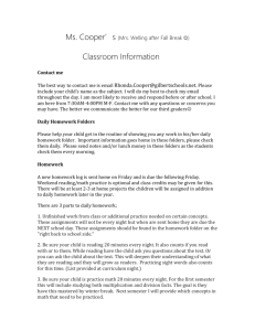Classroom Curriculum - Gilbert Public Schools