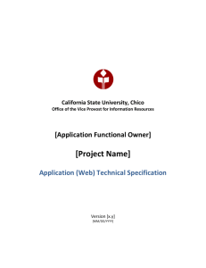 Application Technical Specification Template here