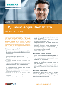 HR/Talent Acquisition Intern