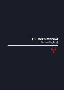 TFS User`s Manual - TDN