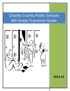 grading scale - Charles County Public Schools