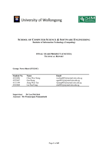 (CSCI321-IT12-4C) Technical report v004