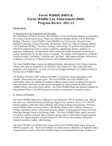 Forest Wildlife Program Review 2011-12-1-1