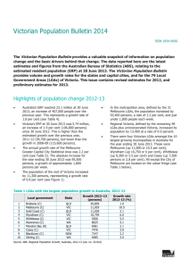 Population Bulletin 2014 (accessible version)