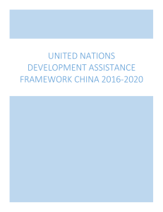 United Nations Development Assistance Framework China