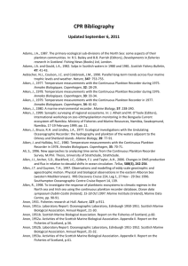 CPR Bibliography Updated September 6, 2011