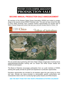 second annual production sale announcement