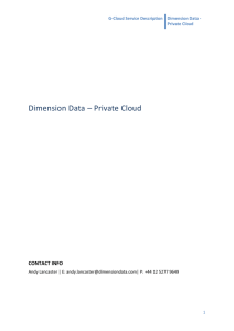 G-Cloud Service Description