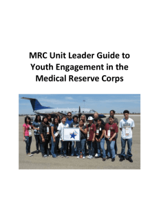 MRC Unit Leader Guide to