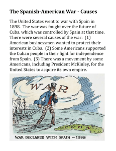 The Spanish-American War