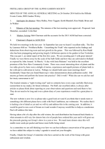 2014 - The Fritillaria Group