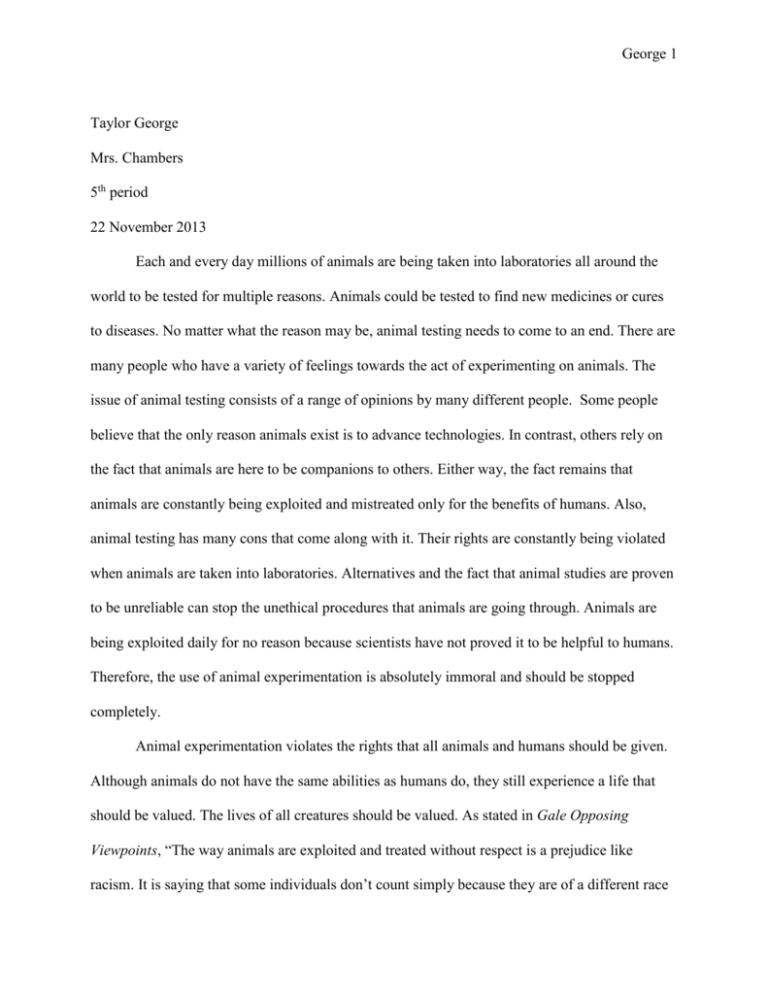 Senior Project Research Paper