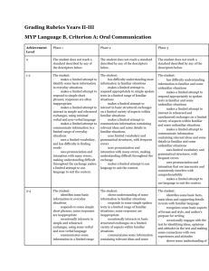 MS Word Rubric for All Phases ()