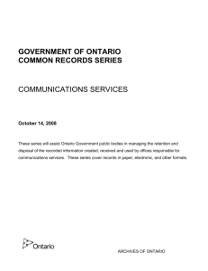 Word - Government of Ontario