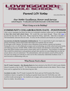 community collaboration date - Cobb County School District