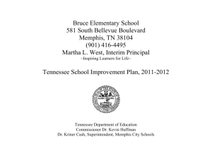 Bruce Elementary School Improvement Plan