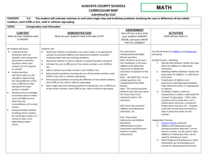 Math SOL 3.4 - Augusta County Public Schools