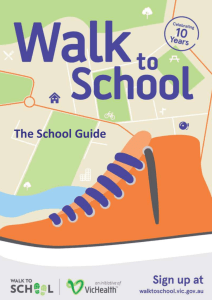 Walk to School - Maroondah City Council