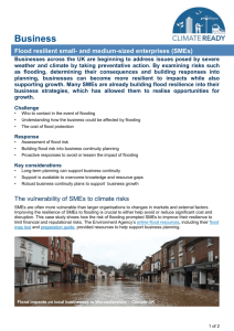 Flood resilient SMEs - Business in the Community