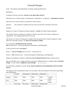 PSY 5100/5110 Lecture 11