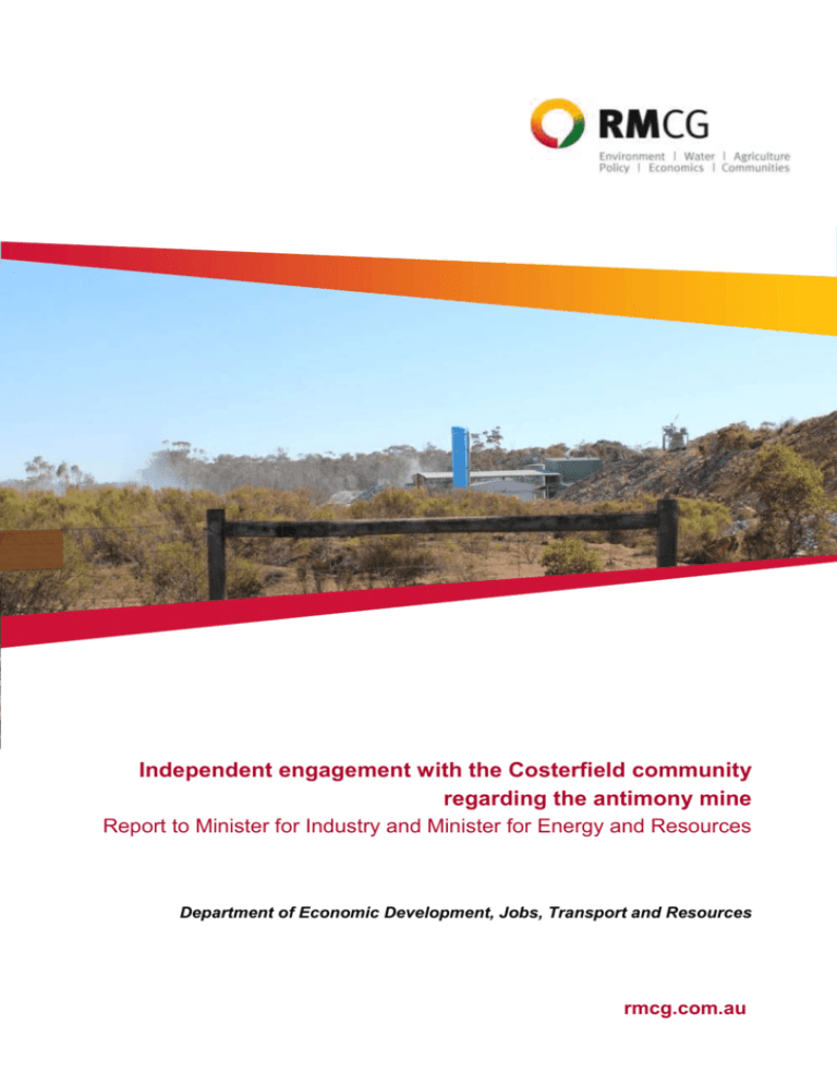 Independent Engagement Costerfield Report