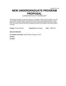 Behavioral Health Proposal Form 2-26-2013