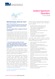 ASD intervention – where do I start? (doc 3 (docx
