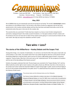 May 2015 Issue - Two Wins = A Loss?, Astronomical