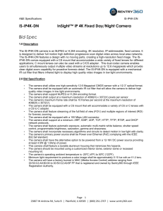 A&E Specification Sheet