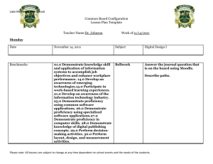 Lake Minneola High School Common Board Configuration Lesson