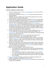 Application Guide for entry in 2016-17