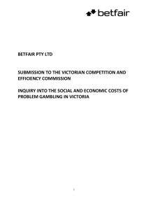 10 - Betfair (DOCX 96kb) - Victorian Competition and Efficiency