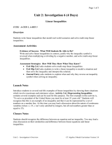 Overview - Connecticut Core Standards